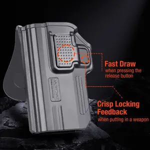 TSG Polymer Paddle Level II Holster LH Fits Byrna SD and XL