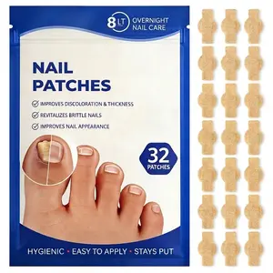 [32PC] Fung nail repair strips - Invisible toenail care, long-lasting antibacterial effect, improves bacterial infection,maintains foot health, easy to use.