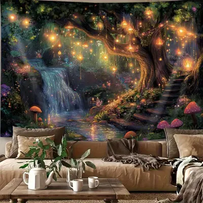 Studio Ghibli Crochet Tapestry TikTok Shop