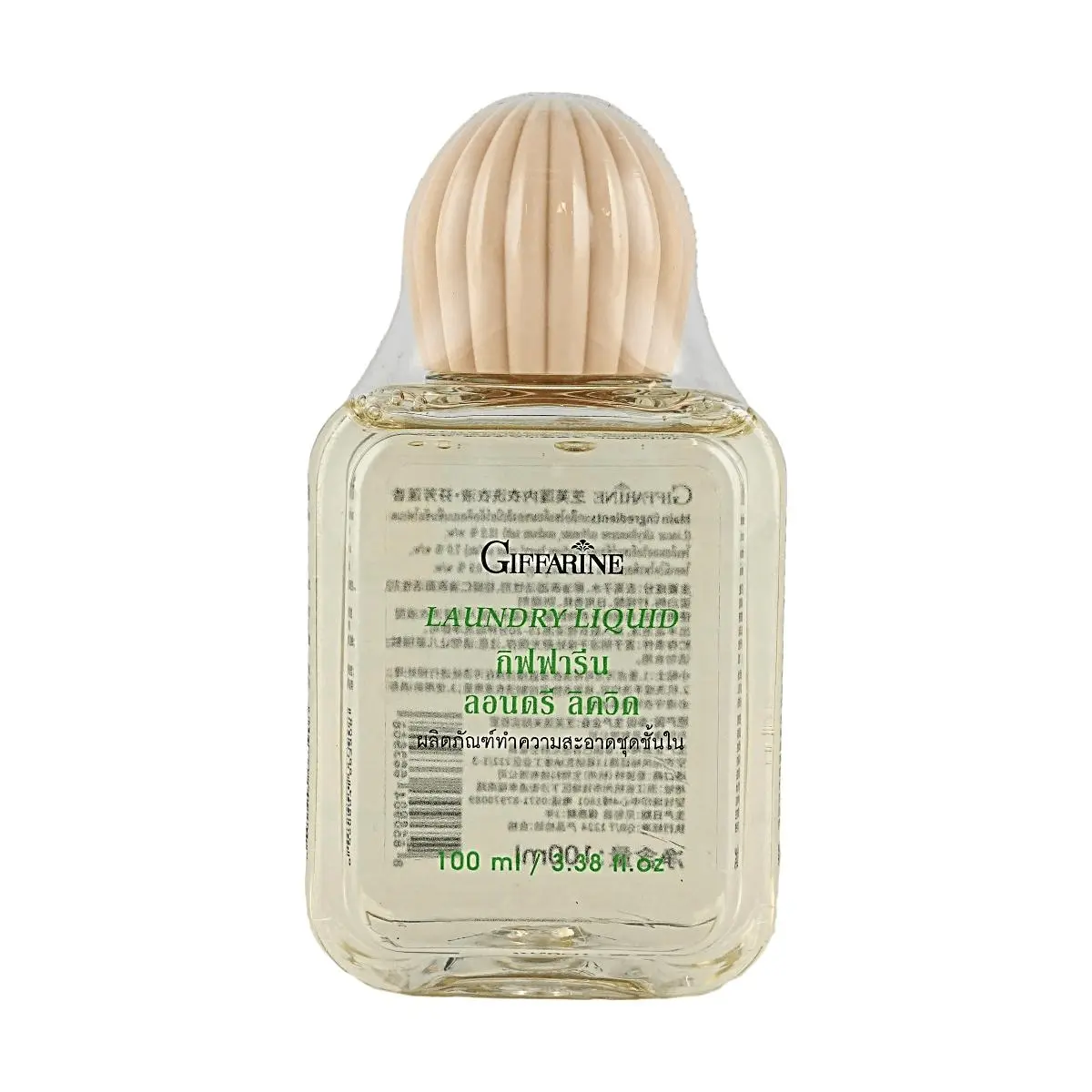 GIFFARINE Lotus Scent Laundry Detergent - Gentle, Antibacterial, Travel Size 100ml, Lingering Fragrance