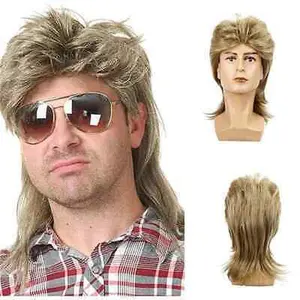 Mullet Wig Unisex "Saturdays are for the Boys" wig BBQ 4th of July Uniform Super Fashion