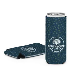 Gin & Pine Koozie – Pine & Juniper Graphic Can Sleeve | Southbound Supply Co.