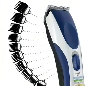 Large Blade Guard Set for Full Size Hair Clippers, 6 Specifications Guide Comb Cards, Essential Home Grooming Tool, Hair Cutting Accessories