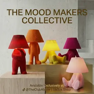 The Mood Makers by The Club Atelier: Ambient Glow Art Figurine