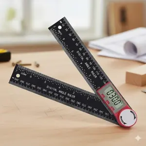 360° Digital Angle Finder | High Precision Protractor for Woodworking, Construction & Auto Repair | Portable Angle Measurement Tool | Must-Have for DIY & Engineering Projects