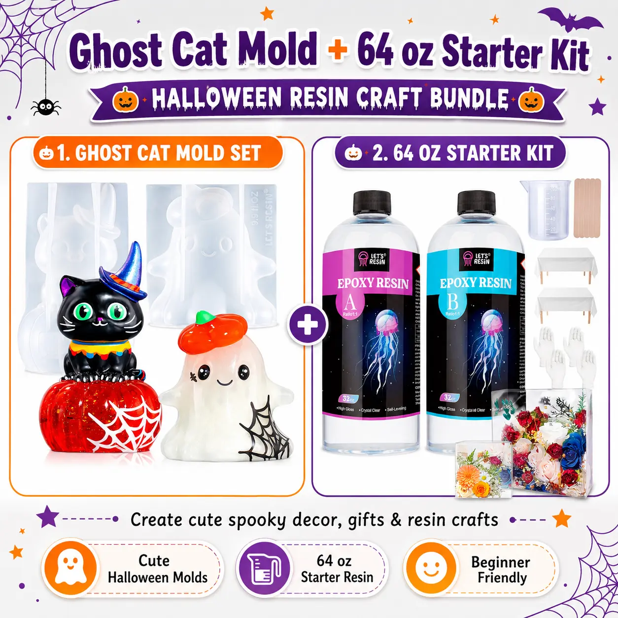 Molds + 64oz Starter Kit