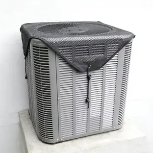 Air Conditioner Covers for Outside Unit 28''x28'', Central Mesh Net AC Unit Covers Outdoor, Heat Pump AC Screen Condenser Cover - Universal Top Defender Cover for All Season Durable