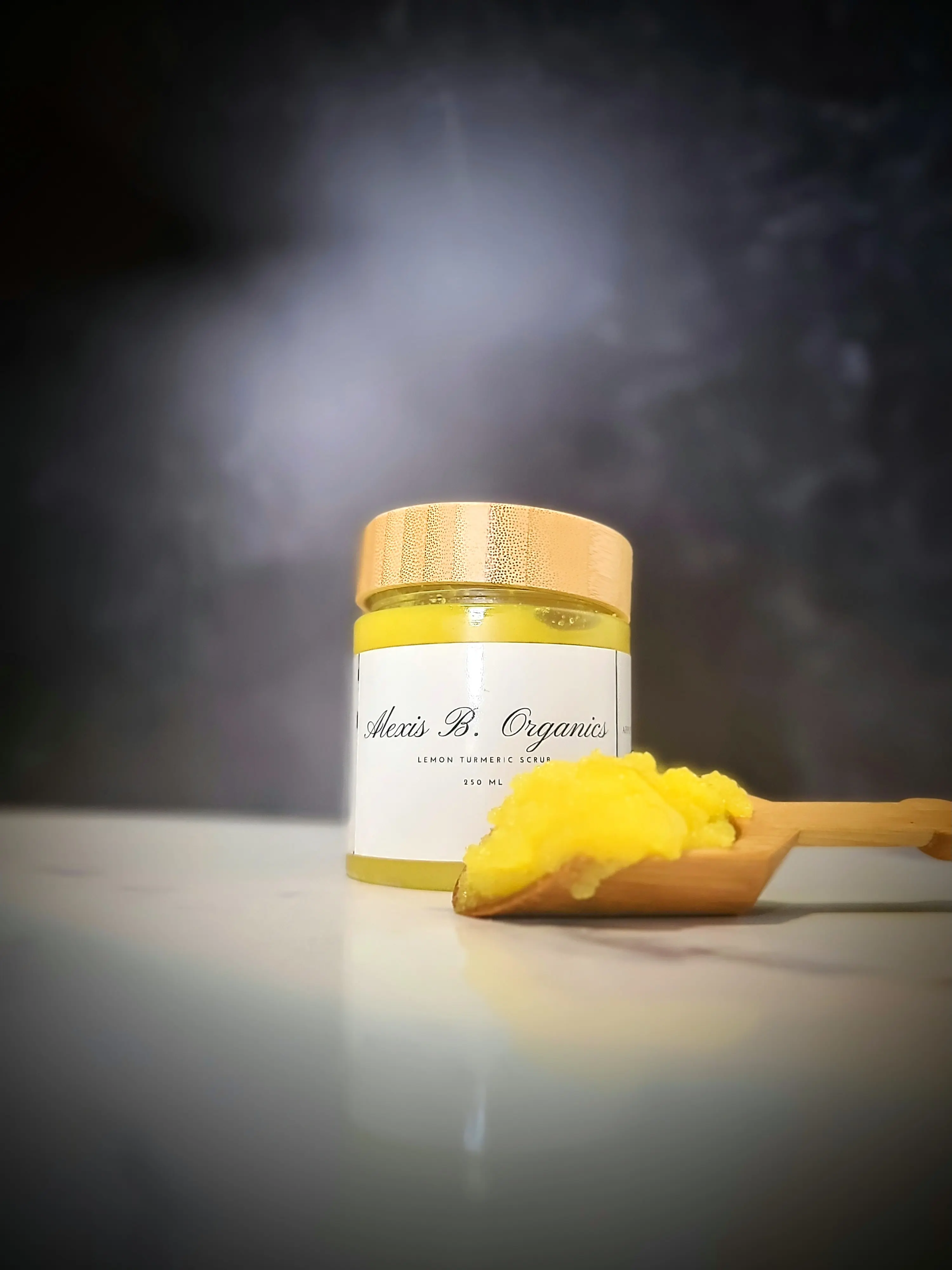 Alexis B. Organics Lemon Turmeric Scrub