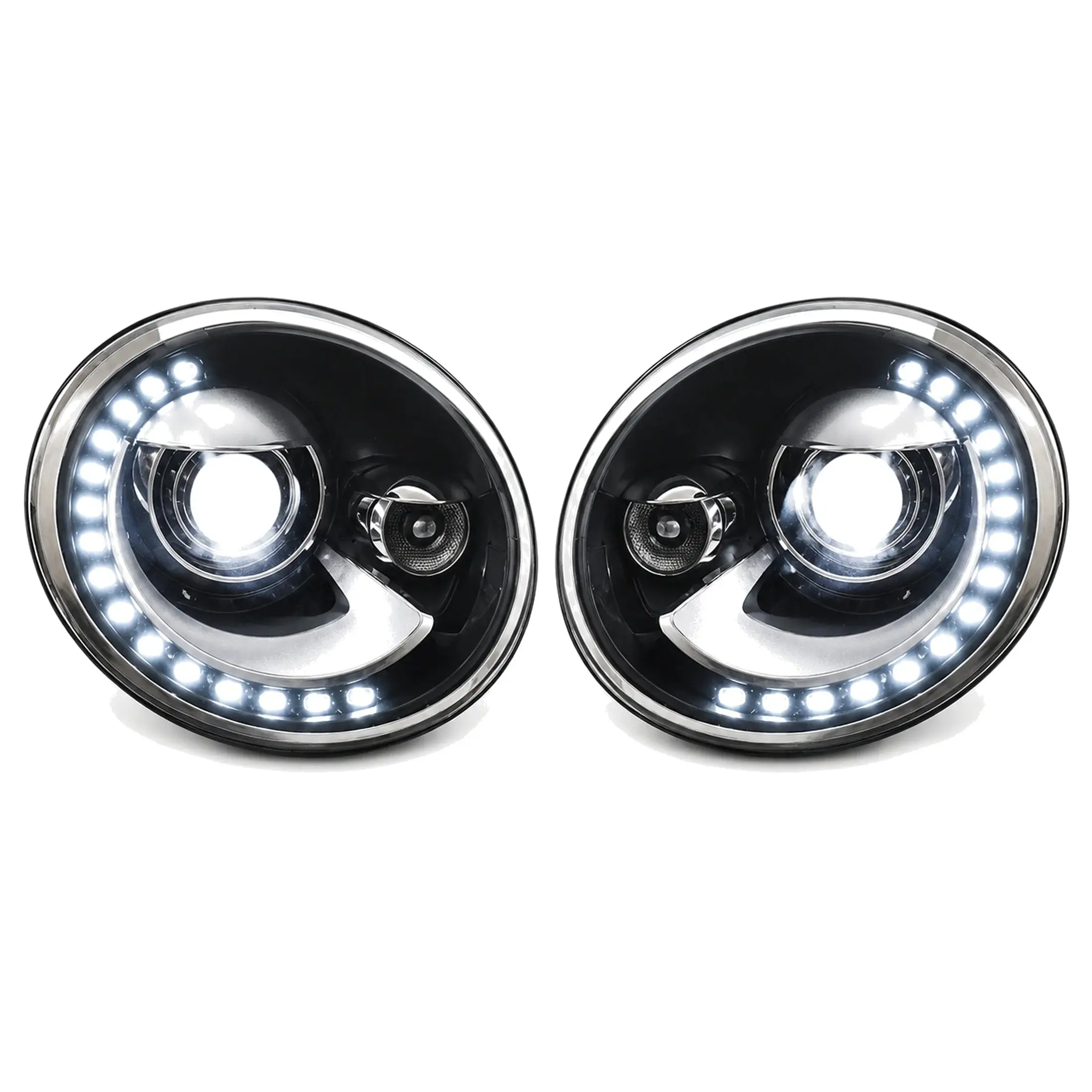 2013-2019 Volkswagen Beetle A5/PQ35 Projector Headlights Assembly (without bulb)