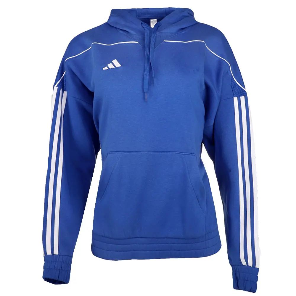 adidas Womens Tiro 23 League Sweat Hoodie Soccer Cleats  - Blue