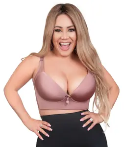 Brassier Cocoa Extra Wide Sides - Women Everyday Bra, Adjustable Straps