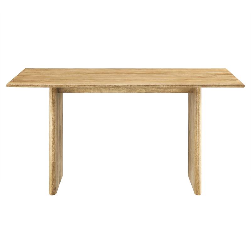 Amistad 60" Wood Dining Table in Oak