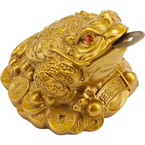 Feng Shui Money Frog Lucky Money Toad Decorations Ideal for Attracting Wealth