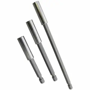 3-Piece Long Shaft Bit Set for Versatile Use, Durable and Efficient, Perfect Accessories for Your Tool Collection