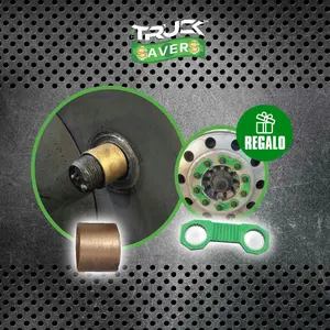 Kit VibraSavers Wheel Centering Sleeve - Whole Truck (12 pcs) + 5 Tuercasavers FREE