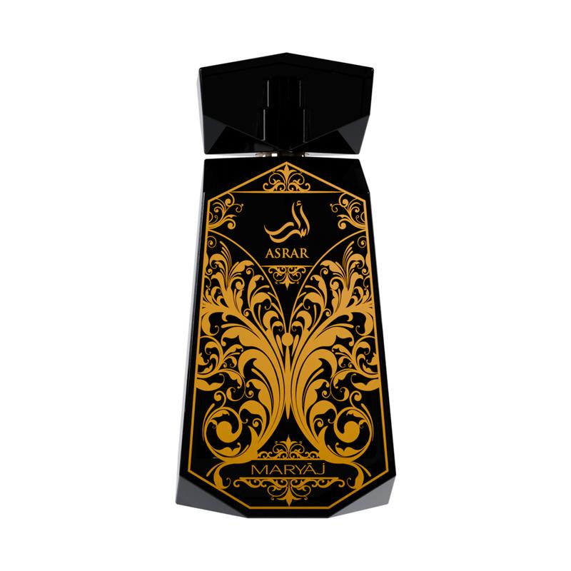 Maryaj Asrar - Long Lasting Perfume for Men and Women - Musk Cologne for Men and Women - Spicy, Floral, Woody Fragrances - Eau de Parfum - 3.4 oz