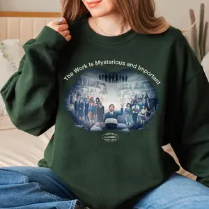 Severance Art The Work Is Important and Mysterious Mark Helly R Helena Vintage T-Shirt, Lumon Industries Retro TV Series Sweatshirt, hoodie as gift