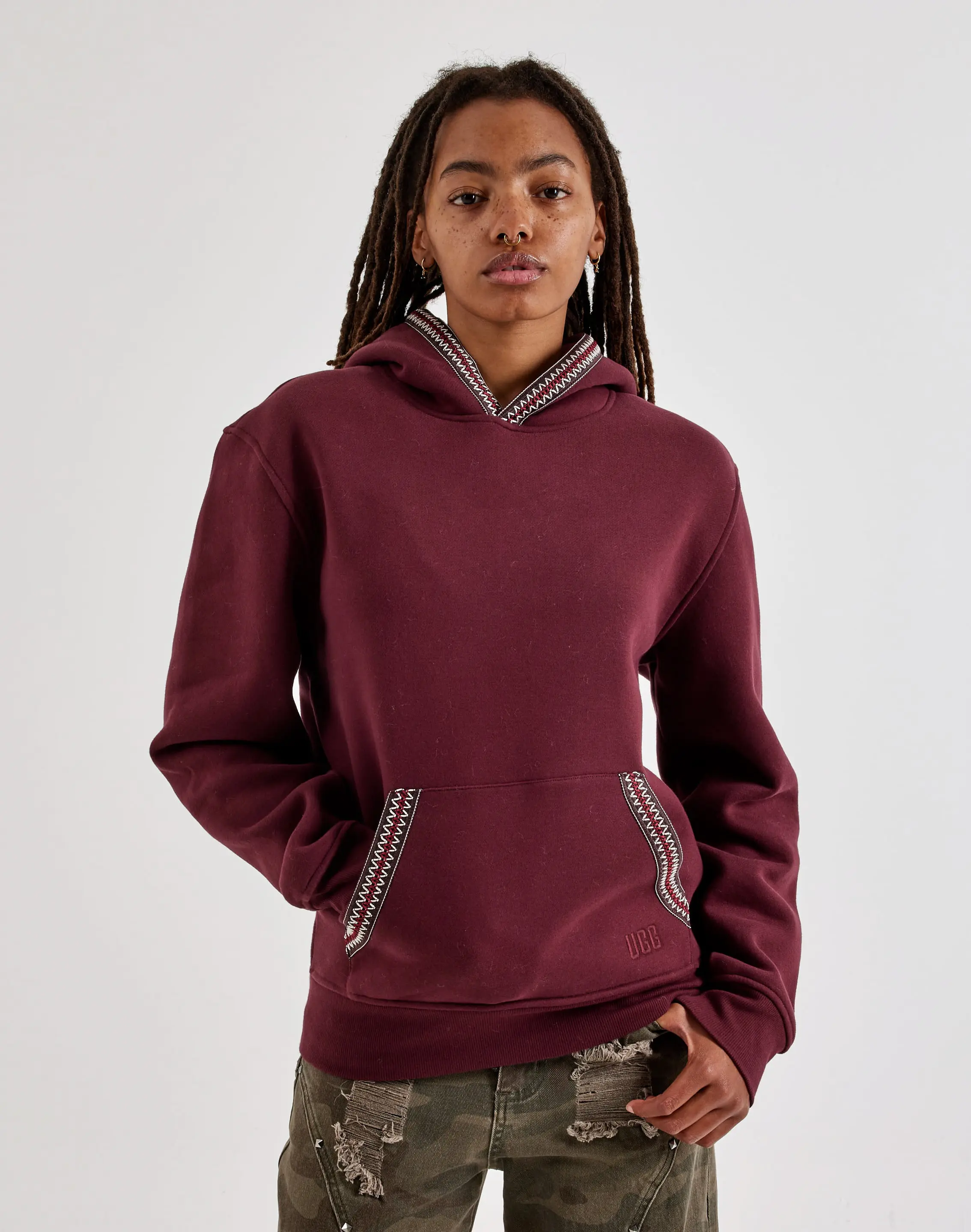 Womens UGG Tasman Fleece Hoodie
