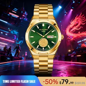 Men's automatic mechanical watch, tourbillon fully automatic luxury dress watch, stainless steel strap, luminous and waterproof, high-end casual timepiece, modern fashionable wristwatch