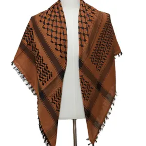 Ahla Shabab Orange & Black Hatta/Kuffiyeh