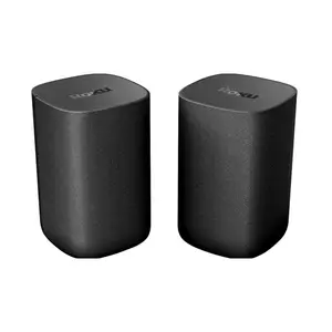 ONN - Bluetooth Wireless Speakers - Set of 2 (Pack of 1) - Compatible with Roku TV, Streambar, and Streambar Pro