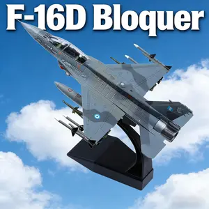 1:72 Scale F-16D Fighting Falcon Die-cast Metal Military Aircraft Model Toy, Perfect For Aviation Enthusiasts, Christmas Gifts, Birthday And Holiday Presents, And Suitable For Halloween Or Christmas Collections And Display.