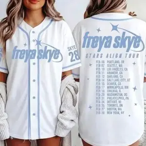Freya Skye Silent Treatment Baseball Jersey, Star Align Tour 2026 JBR