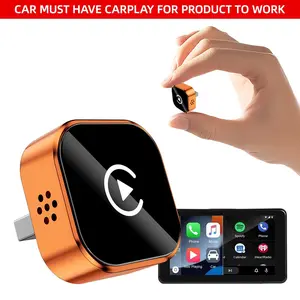 【YURNLV】X 2026 New Mini  Original CarPlay Wireless Adapter, Instant Auto-Connect, StableTransmission， Hands-Free Calling, Plug-and-Play for iPhone/Android