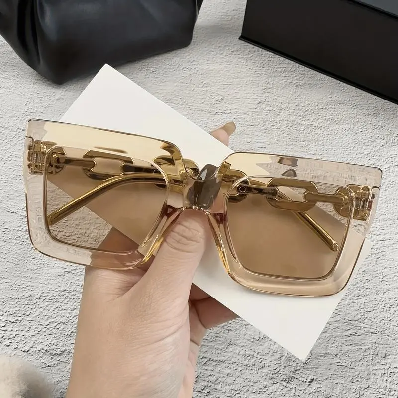 Women's 2-Pair Semi-Rimless Sunglasses - Rose Gold Frame, UV400 Blue Light Blocking, Gradient Lens Vintage Lightweight Sports Eyewear for Party, Outdoor Use, Sunglasses Sports Eyewear