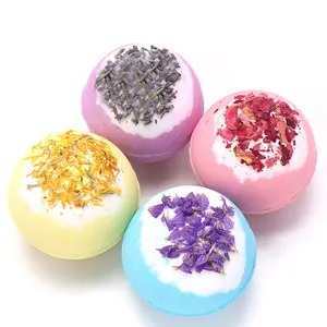 A Pack of 4 Bath Bombs for Women Gift Set Natural Relaxing Bath Bombs for Her，Aromatherapy Bubble Bath & Fizzy, Handmade Birthday Valentines Day Gifts for her Gifts idea for Wife/Him, Girlfriend,Kids