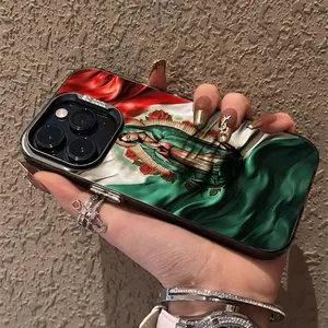 Compatible with iPhone 16 15 Pro Max Plus 14 13 12 11 X XR The Virgin Mary Durable shockproof Anti-Scratch PC Protective Case