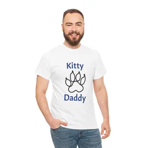 Kitty Daddy Unisex Heavy Cotton Tee