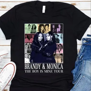 Brandy & Monica Shirt , The Boy is Mine Concert shirt, Monica shirt, Brandy shirt, Brandy and Monica tour shirt, The Boy is mine Tour