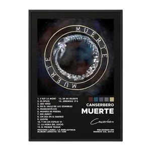 Muerte Album Poster No Frame / Album Cover Poster / Music Gift / Music Wall Decor / Album Art / Decor Home