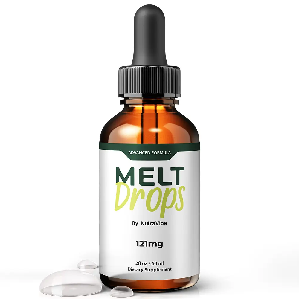 Melt Drops - Advanced Natural Dietary Supplement with 121mg Proprietary Blend for Health & Wellness