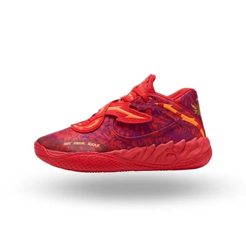 Men's Athletic Sneakers, Crowd Surf Style in Red Tie-Dye with Lightweight Responsive Foam Cushioning and Sculpted Details, Footwear