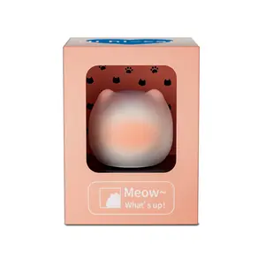 Yintiny Cat Shaped 30W GaN USB-C Charger, Fast Charging Charging for iPhone 17/16 Series, Galaxy, iPad, Compatible with MagSafe White-Pink