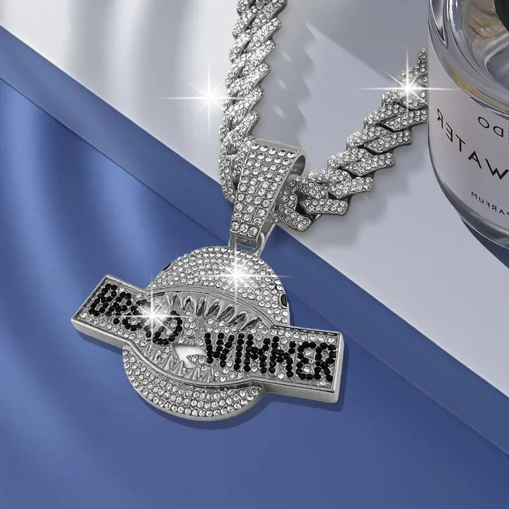 Mens Cuban Link Chain for Men Iced Out Miami Cuban Necklace Gold Silver Plated Bling Cubic Zirconia Hypoallergenic Tarnish Resistant Hip Hop Rapper Streetwear Jewelry Gift for Men
