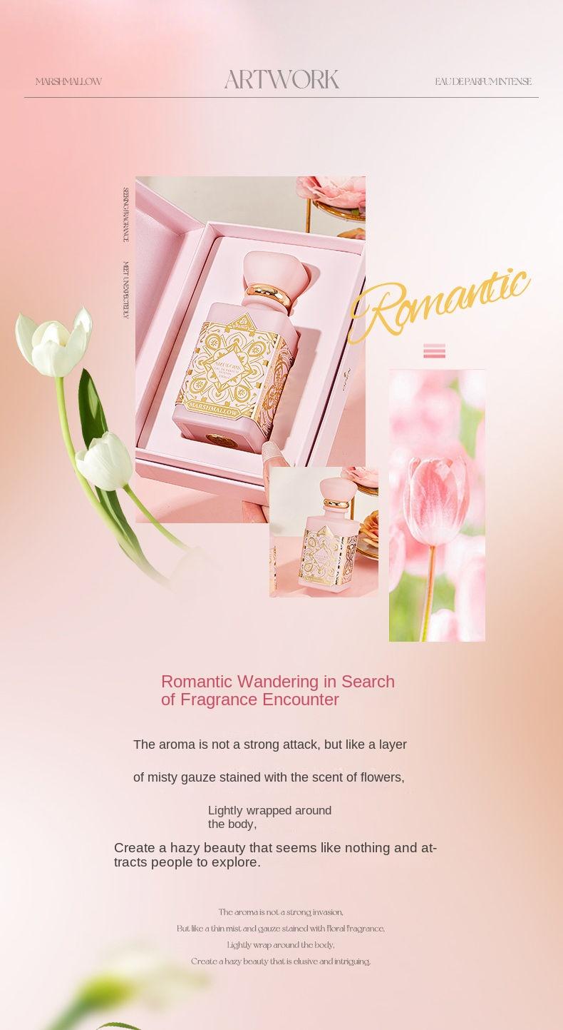 Gourmand Floral Womens Perfume, Sellion Marshmallow EDP, Perfect Gift for Her