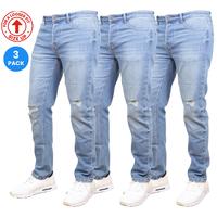 (3-Pack) Medium Wash x3