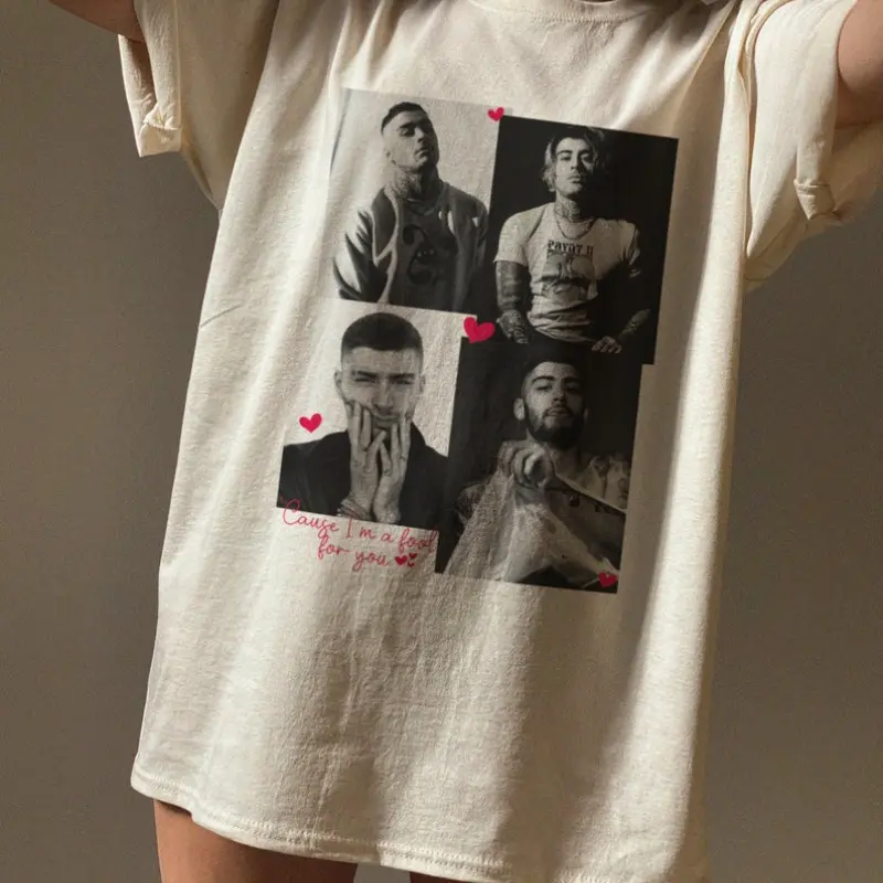 Zayn shirt, Cause I'm a fool for you tshirt