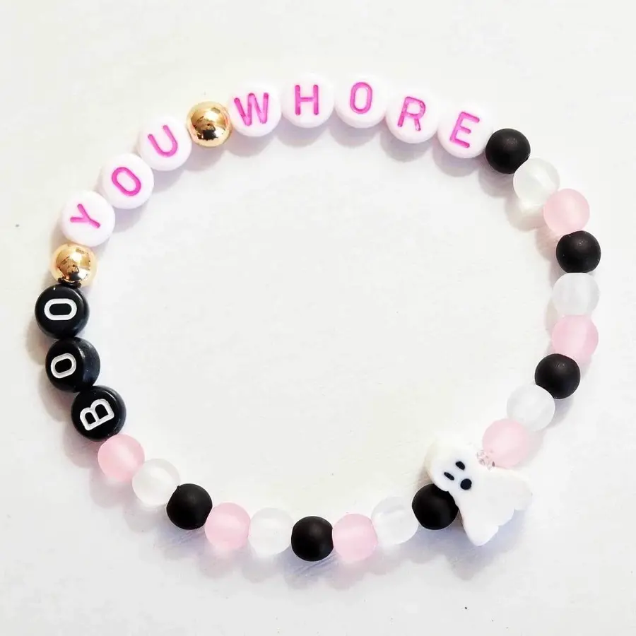 Boo You Wh*re Bracelet