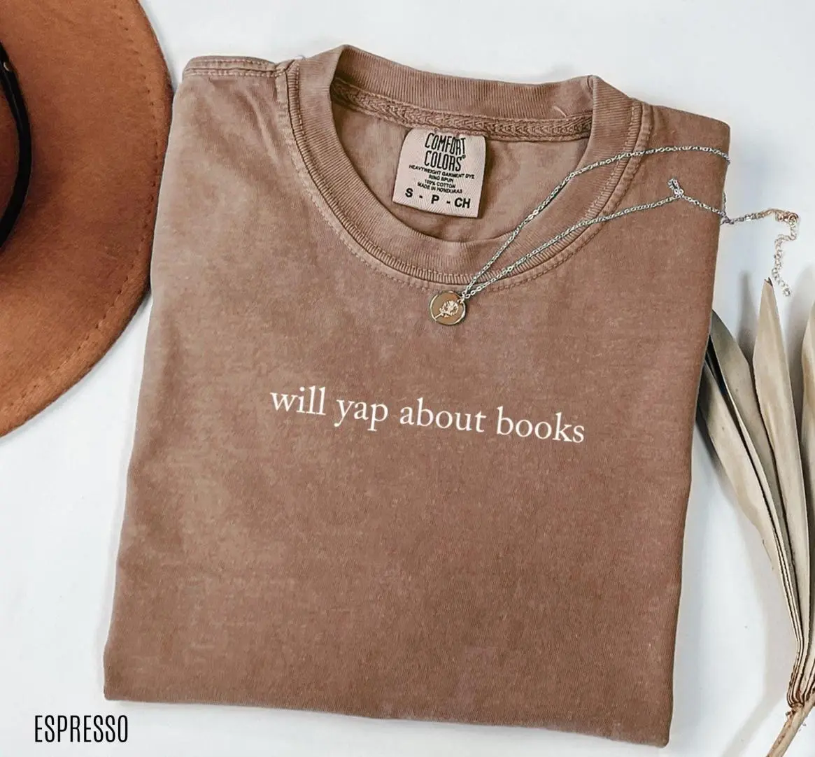 Will yap about books comfort colors shirt, book shirt, book lovers gift, reading shirt, gift for reader, fantasy reader comfort colors tee, Cozy Fit, Perfect for Any Season, Gildan Unisex, Premium Quality Cotton