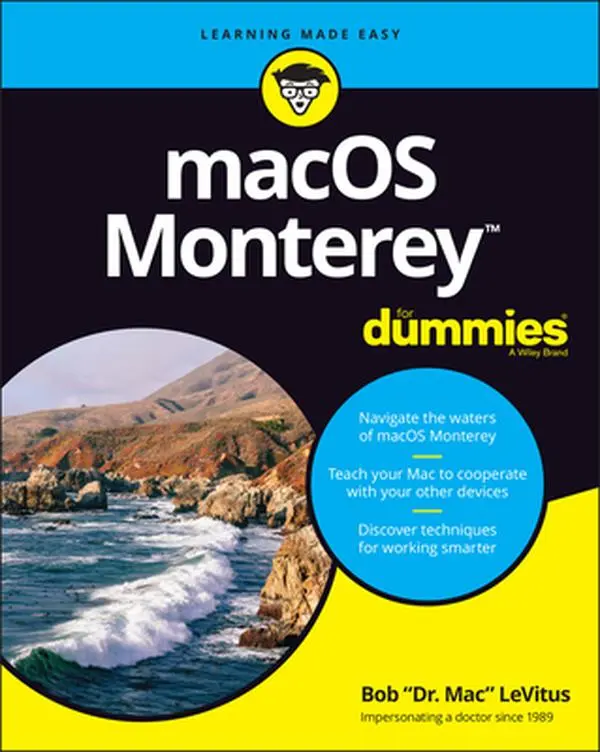 USED Book - macOS Monterey for Dummies by LeVitus, Bob (Paperback) - english