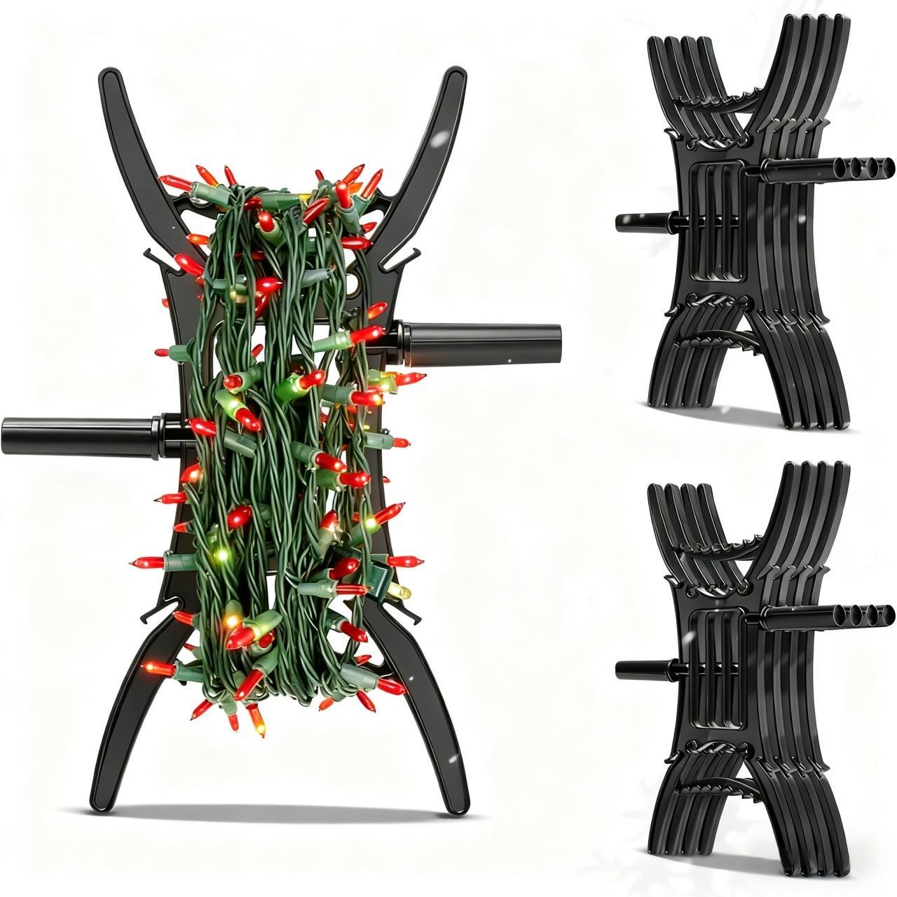 8/12 PCS All Purpose Light Storage Holder 11.8Inch Christmas Light Cord Wind Up Organizer for Tree Lights Extension Cord Garland Holiday Decor