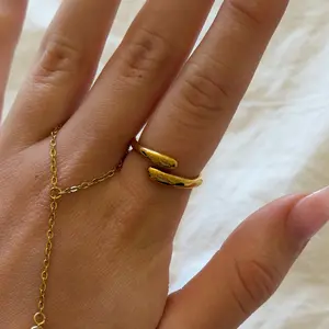 EVRY JEWELS Gold or Silver Plated Women's Hypoallergenic Two Sided Ring