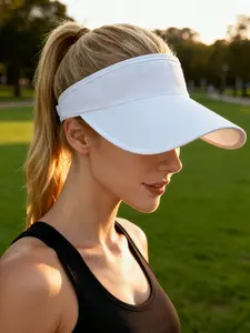 1Pc Summer Quick-Dry Ventilated Hat, Sun Protection Cap, Adjustable Sunscreen Hat, Outdoor Sports Running Baseball Hat, Tennis Cap, Breathable Mesh Design, Lightweight Comfort