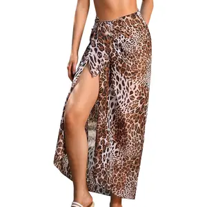 Womens Beach Sarong Chiffon Swimsuit Coverups Sheer Bikini Wraps for Swimwear Bathing Suit Cover Up