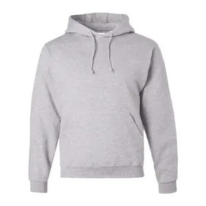 Jerzees Mens NuBlend Pull Over Hooded Sweatshirt