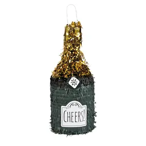 Champagne Bottle-Shaped Piñata